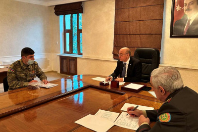 İsmayıllı: Kəmaləddin Heydərov vətəndaşlarla görüşüb