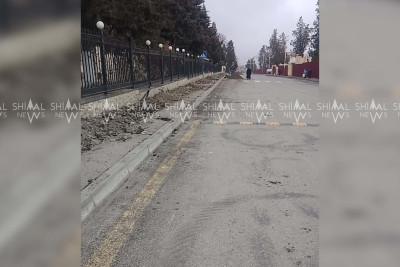 Qusarda işıqlandırılma işləri davam edir