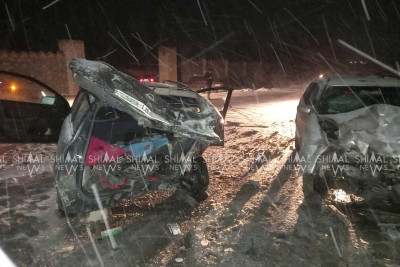 Qubada “Opel”  “Mercedes”lə toqquşub