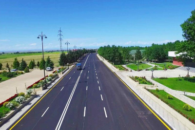 Rusiya sərhədinə kimi tikilən ödənişli yolun açılış tarixi bilinib