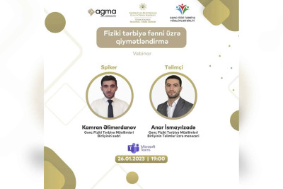 Qubada gənc müəllimlər üçün vebinar təşkil ediləcək
