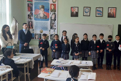 İsmayıllıda 20 Yanvar faciəsinə həsr olunmuş mühazirə keçirilib