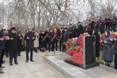 İsmayıllı rayonunun Şəhidlər xiyabanında tədbir keçirilib