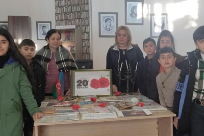 İsmayıllı: 20 Yanvar- Hüzn Günü ilə əlaqədar tədbir keçirilib