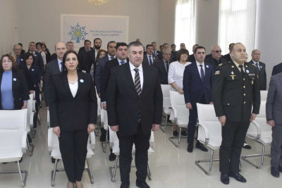 Qubada iqtidar partiyasının 30 illik yubileyi keçirilib