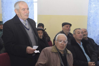 Quba sakinləri icra başçısının səyyar qəbulunda iştirak ediblər