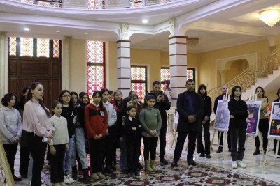 Xaçmaz: Heydər Əliyev Mərkəzində rəsm müsabiqəsi keçirilib
