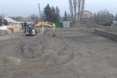 Quba: Vəlvələ kəndində yeni məktəbin bünövrəsi qoyulur