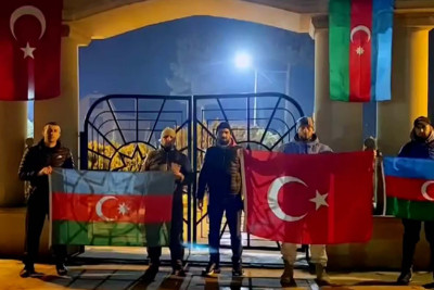 Alpinistlər şəhidlərin xatirəsinə Qubada 52 km yürüş ediblər - VİDEO