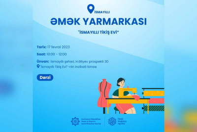 İsmayıllı şəhərində əmək yarmarkası keçiriləcək