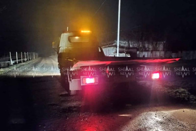 Quba: ara məsafəsini saxlamayan sürücü qəzaya səbəb olub