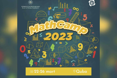 Qubada keçiriləcək “MathCamp 2023”ün qeydiyyatı davam edir