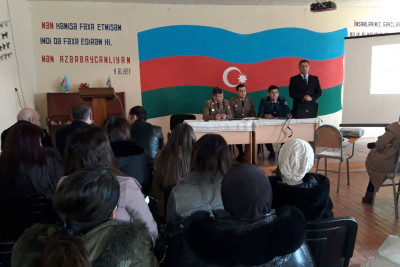 Xaçmazlı məktəblilərə fövqəladə hallarla bağlı davranış qaydaları izah edilib