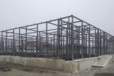 Qusarda modul tipli məktəb quraşdırılır