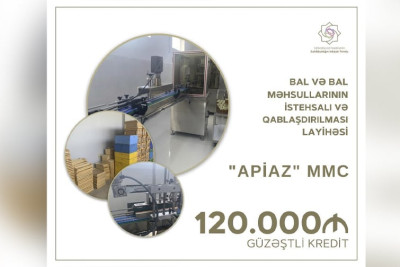 Xaçmaz: "Apiaz" MMC-yə 120.000 manat vəsait ayrılıb