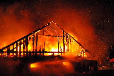 FHN: İsmayıllıda yanğın hadisəsi olub