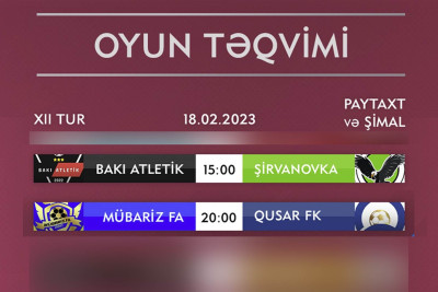 Şimalın futbol komandaları Bakıda matç keçirəcəklər