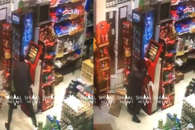 Xudatda uğursuz oğru kameraya düşüb