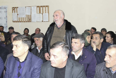 İsmayıllı: Mücühəftəran kəndində sakinlərlə görüş keçirilib