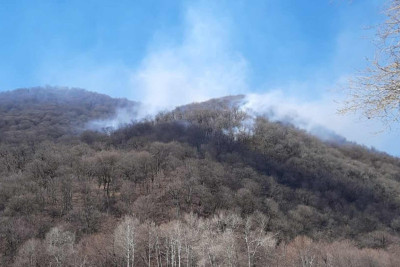 “Şahdağ” Milli Parkı: alov 7 ha sahəni əhatə edib