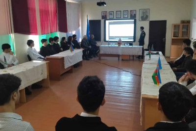 İsmayıllı: DİN əməkdaşları məktəblərdə təbliğat xarakterli tədbirlər keçiriblər