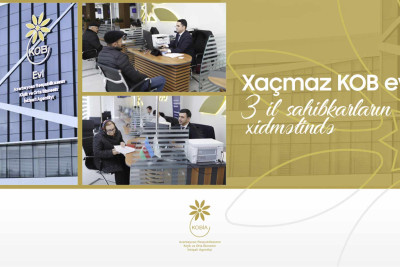Xaçmaz: “KOB evi” artıq 3 ildir sahibkarlara xidmət edir