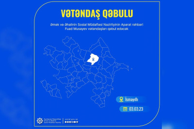 İsmayıllı: ƏƏSMN Aparatının rəhbəri sakinlərlə görüşəcək