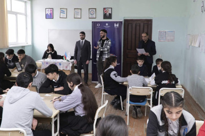 “Kəndimizin İntellektual Gəncləri” layihəsi İsmayıllıda həyata keçirilir