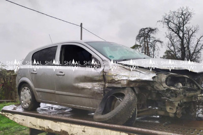 Quba: “Opel” “Qazel”lə toqquşub