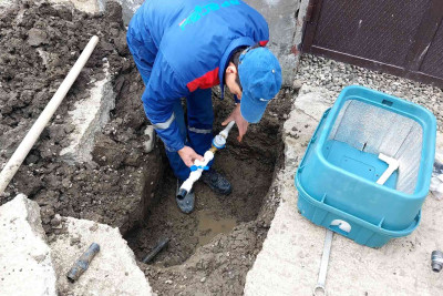 Quba: "Azərsu" su sayğaclarını həyətlərdən çıxarır