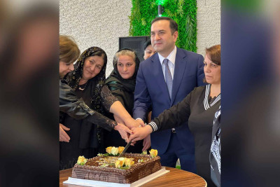 İsmayıllıda şəhidlərimizin doğmaları Qadınlar Günü münasibətilə təbrik ediliblər