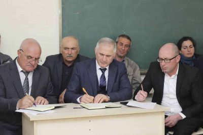 İsmayıllı: Şəbiyanda icra başçısı sakinlərlə görüşüb