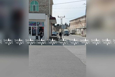 Xaçmaz: çox istifadə olunan yol zəbt edilib