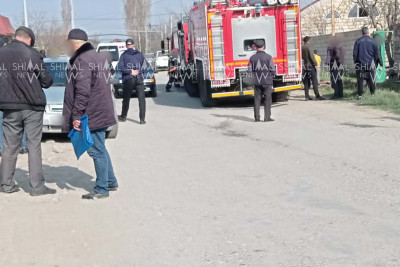 Quba: Alekseyevka kəndində yanğın baş verib