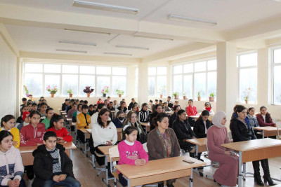 Xaçmaz:FHN əməkdaşları maarifləndirici tədbir təşkil ediblər