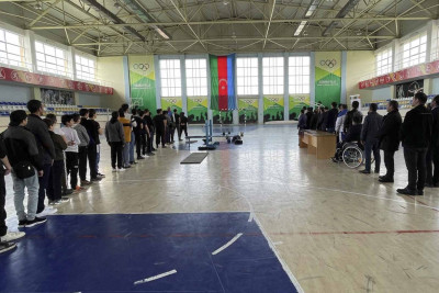 İsmayıllı Olimpiya İdman Kompleksində paverliftinq üzrə turnir keçirilib