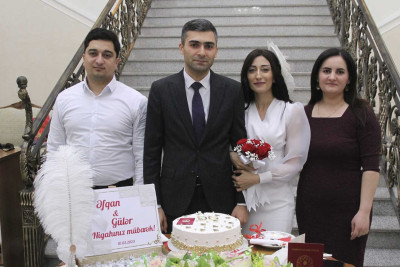 İsmayıllı: Vətən müharibəsi iştirakçısının nikah mərasimi baş tutub