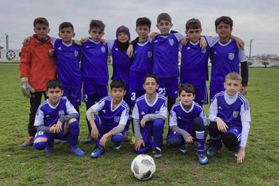 U-10 Liqası: Xaçmaz və Qubanın futbolçuları görüş keçiriblər
