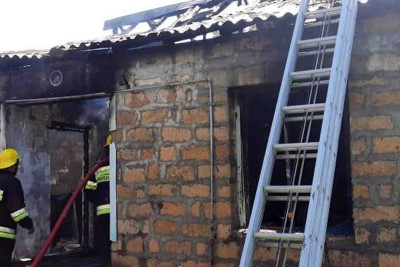 İsmayıllı rayon sakininin evi yanıb