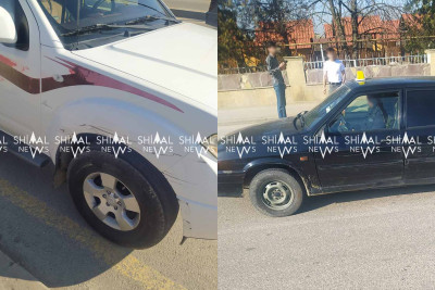 Quba: “Şane” hotelin qarşısında qəza olub