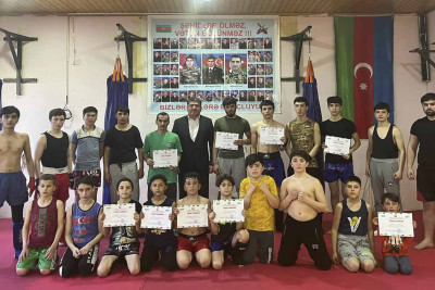 Quba: gənc idmançılarla görüş keçirilib