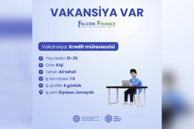 DMA: İsmayıllıda vakansiya var