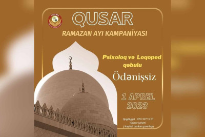 Qusar: psixoloji və nitq inkişaf mərkəzində ödənişsiz qəbul keçiriləcək