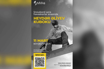 Qusar: snoubord üzrə Heydər Əliyev kuboku keçiriləcək