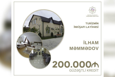 Quba: sahibkara 200 min manat kredit verilib
