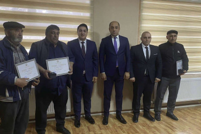 Xaçmaz: MKTİ-nin əməkdaşları təltif ediliblər