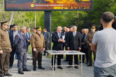 İsmayıllıda yanğına qarşı maarifləndirmə aparılıb