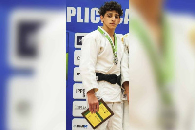 Avropa Kuboku: İsmayıllıdan olan idmançı yarışın fəxrü kürsüsünə yüksəlib