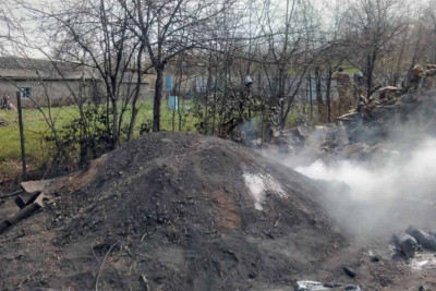Quba: Vladimirovka sakini qanunsuz ağac kömürü istehsal edib