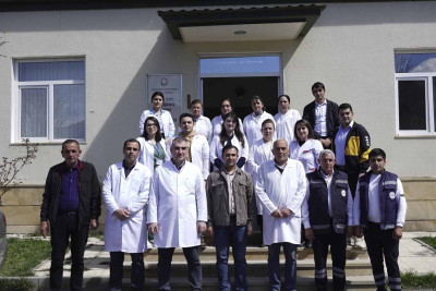 Quba: Qonaqkənd kəndində səyyar tibbi müayinələr aparılıb